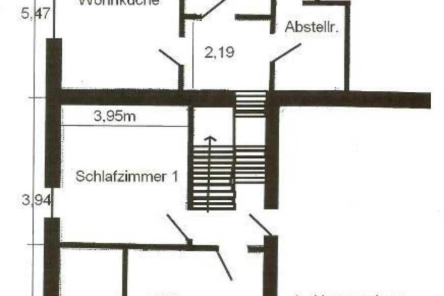 Obergeschoss links, Fell